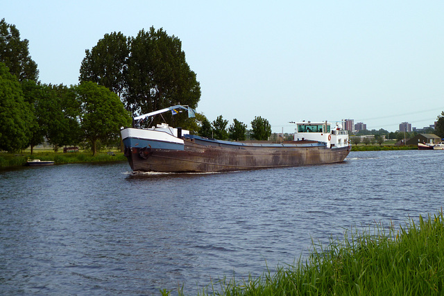 Ship J. Tersteeg on the Zijl