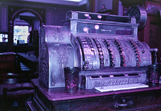 Purple Cash Register