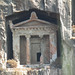 Lycian  tomb in the face of the cliff