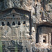 Lycian  tomb in the face of the cliff