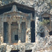 Lycian  tomb in the face of the cliff