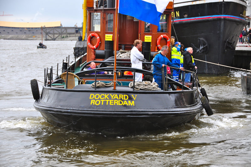 Dordt in Stoom 2012 – Steam tug Dockyard V manœuvring