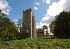 St Wandregesilius, Bixley, Norfolk (Burnt 2004)