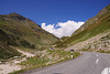 Bernina Pass in Switzerland, on my way to Italy