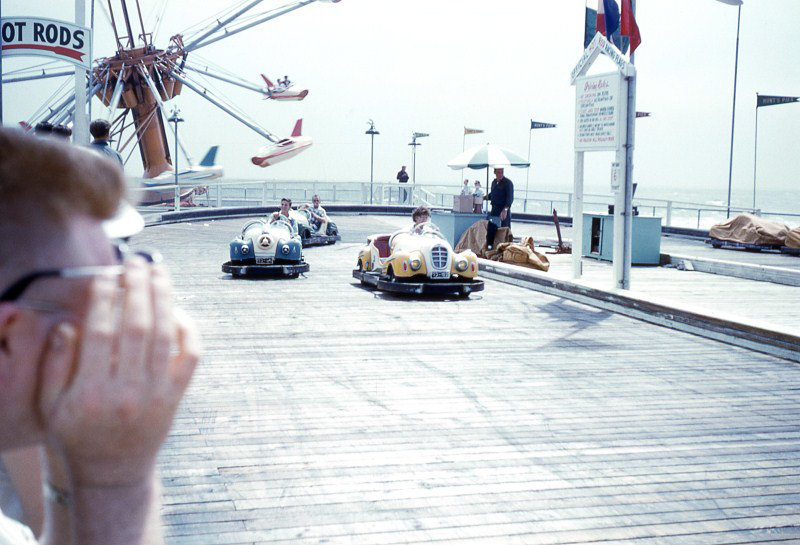 Hot Rods and Satellite Jets, Hunt's Pier, Wildwood, N.J.