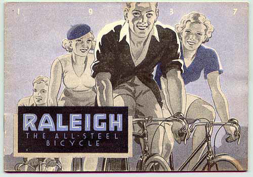 Raleigh Catalog Cover 1937