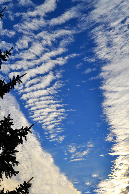 Himmel im November...