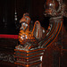 Detail of Choir Stall, Beverley Minster, East Riding of Yorkshire