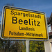 Ortseingang Bike - Beelitz