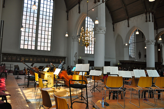 Matthäus Passion in the Grote Kerk in The Hague – interval