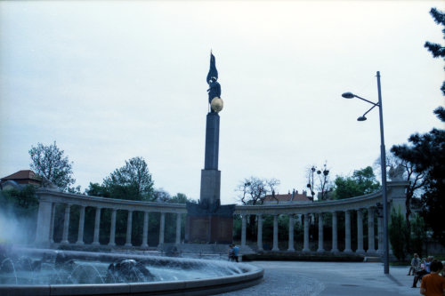 Soviet World War II Memorial, Edited Version, Wien (Vienna), Austria, 2013