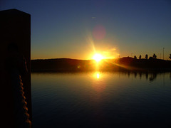 Sonnenuntergang im Kraichgau