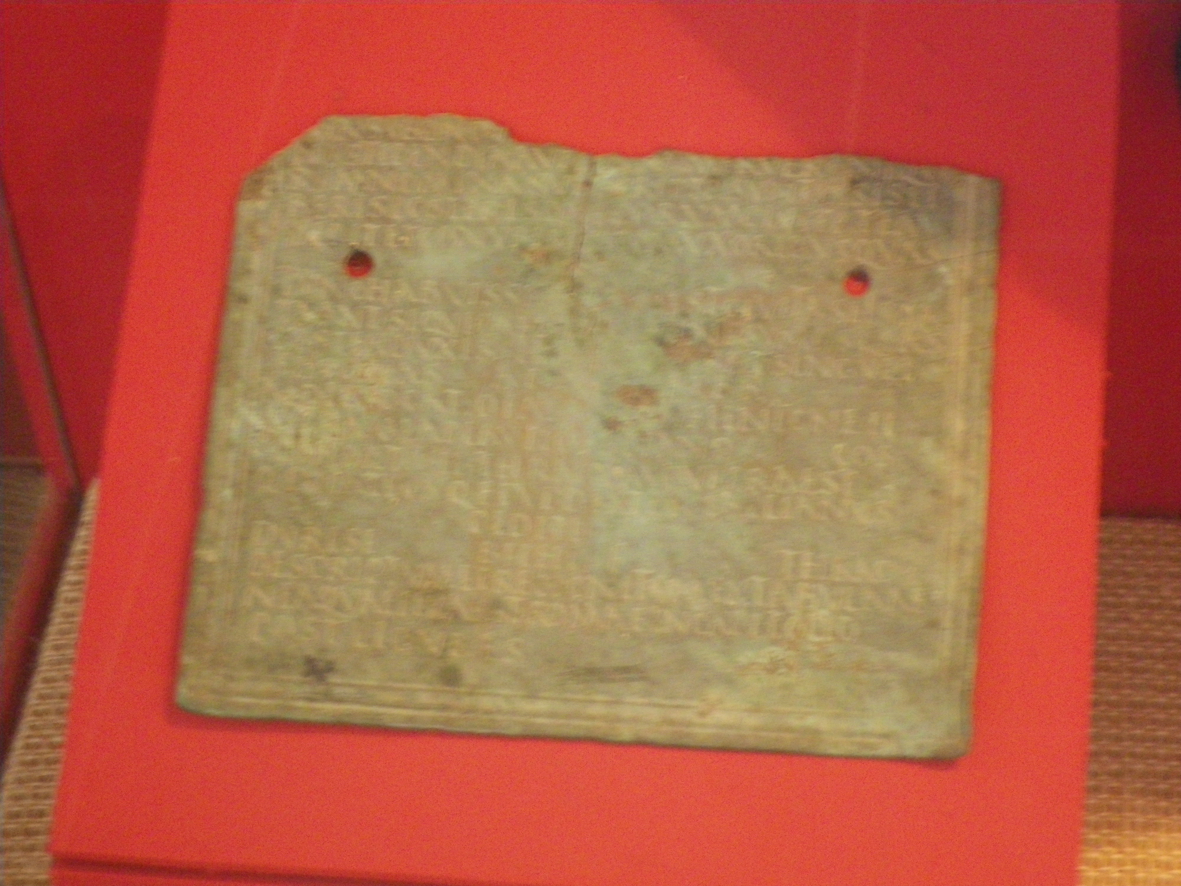 Abrittus - diplome militaire. AE 2004, 1259