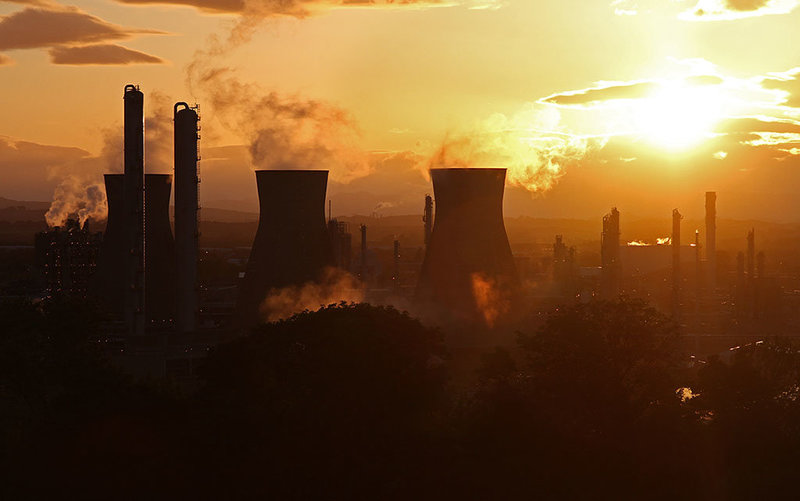 Grangemouth Oil Refinery