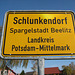 Ortseingang Bike - Schlunkendorf