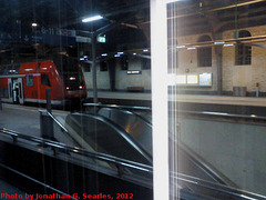 Berlin Ostbahnhof at Night, Berlin, Germany, 2012