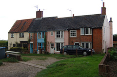 Ferry Cottage, Mariners and Nos 1& 2. Ferry Road. Walberswick (1)