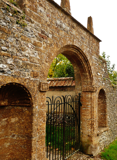 cerne abbas church, dorset