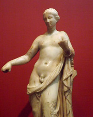 Detail of the Statuette of Hermaphrodite in the Princeton University Art Museum, September 2012