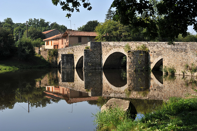 Pont gothique de Saint-Ouen-sur-Gartempe