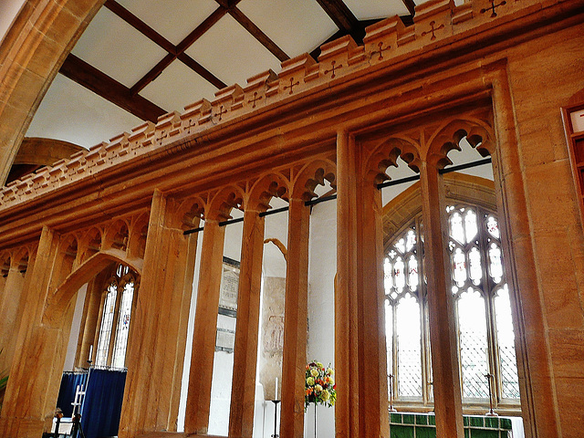 cerne abbas church, dorset