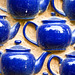 The blue teapot wall