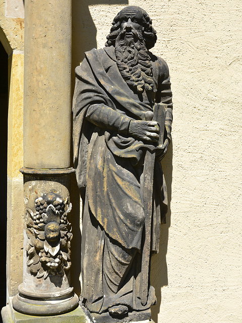 Meißen 2013 – Statue of Paul the Apostle