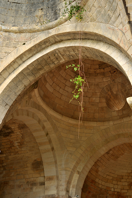 Ruines de l'abbatiale de Boschaud