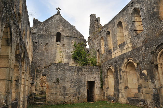 Ruines de l'abbaye de Boschaud