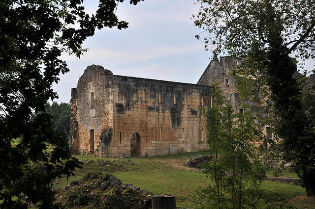 Ruines de l'abbaye de Boschaud