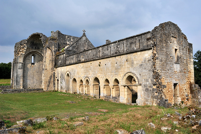 Ruines de l'abbaye de Boschaud