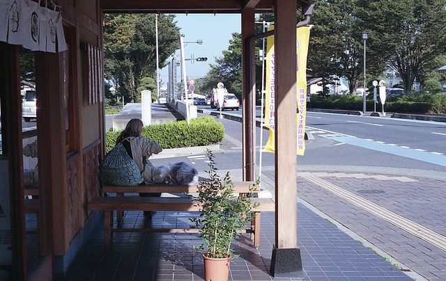 A bag lady