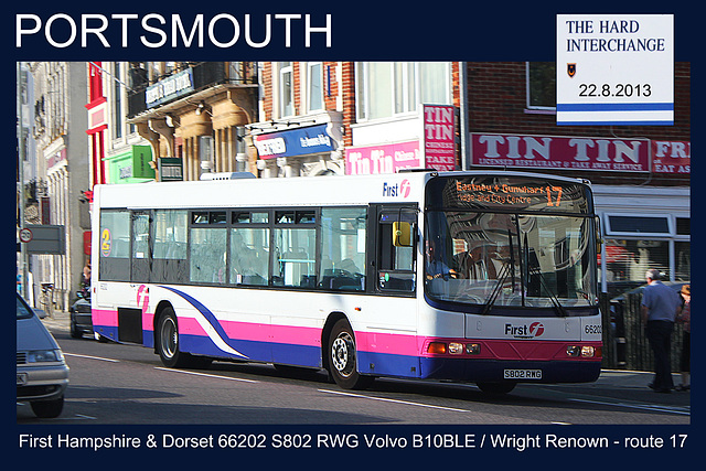 First  66202 - Portsmouth - 22.8.2013