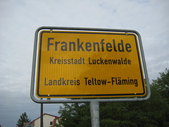 Ortseingang Frankenfelde