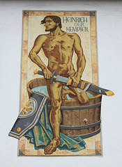 Malerei am Rathaus