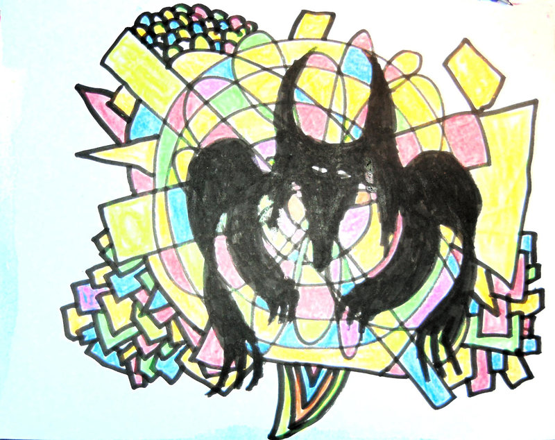 Beastly doodle