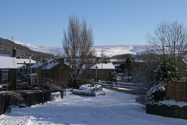 Corn Mill Glossop SNOW