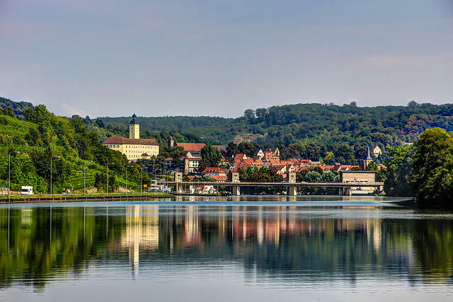 Gundelsheim mit Burg Horneck (015°)