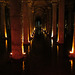The underground Yerebatan Cistern was built during the Byzantine era under the reign of Justinian in the 6th century AD to ensure an adequate water supply for the city.  The columns are varied