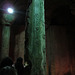 A unique green column. The underground Yerebatan Cistern was built during the Byzantine era under the reign of Justinian in the 6th century AD to ensure an adequate water supply for the city.  The col