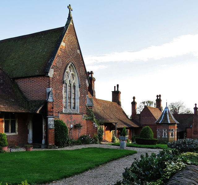 browne and wingrave almshouses, south weald, essex