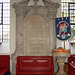 Memorial to Thomas Becke, Saint Peter and Saint Paul, Cherry Willingham, Lincolnshire