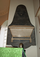 Memorial to Mary Judith Hutton, Saint Peter and Saint Paul, Cherry Willingham, Lincolnshire