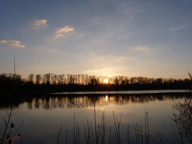 Der Abend kommt ....