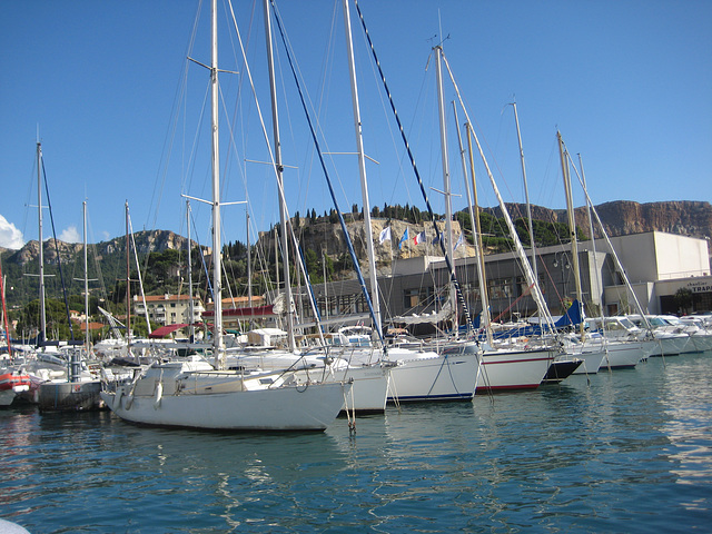 The harbor at Cassis