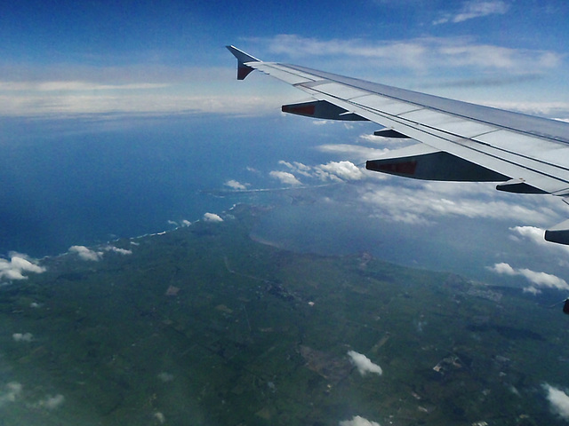 Phillip Island from way up high