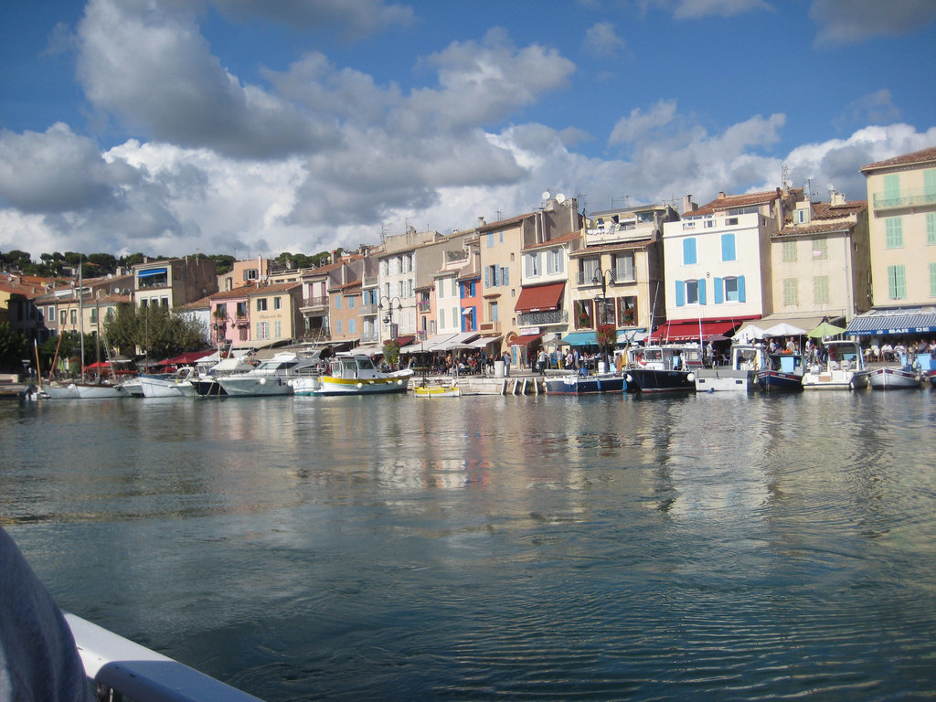 The harbor at Cassis