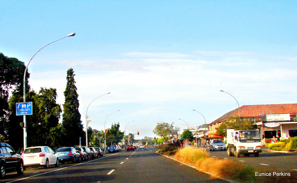 Taupo's main street