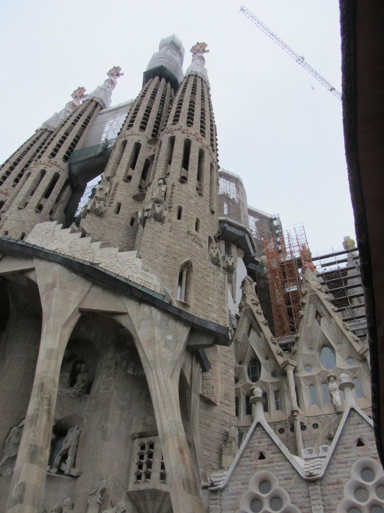 Exterior, Basilica of Sagrada Familia