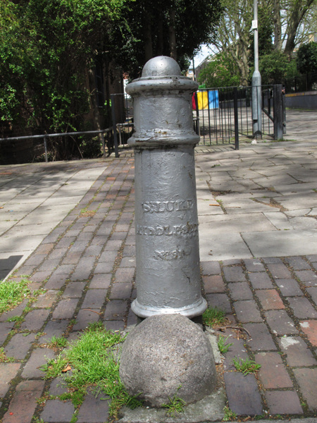 St Luke's Middlesex bollard